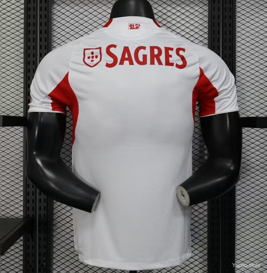 Camisola SLB 2025-26 Alternativa Branca Versão Jogador