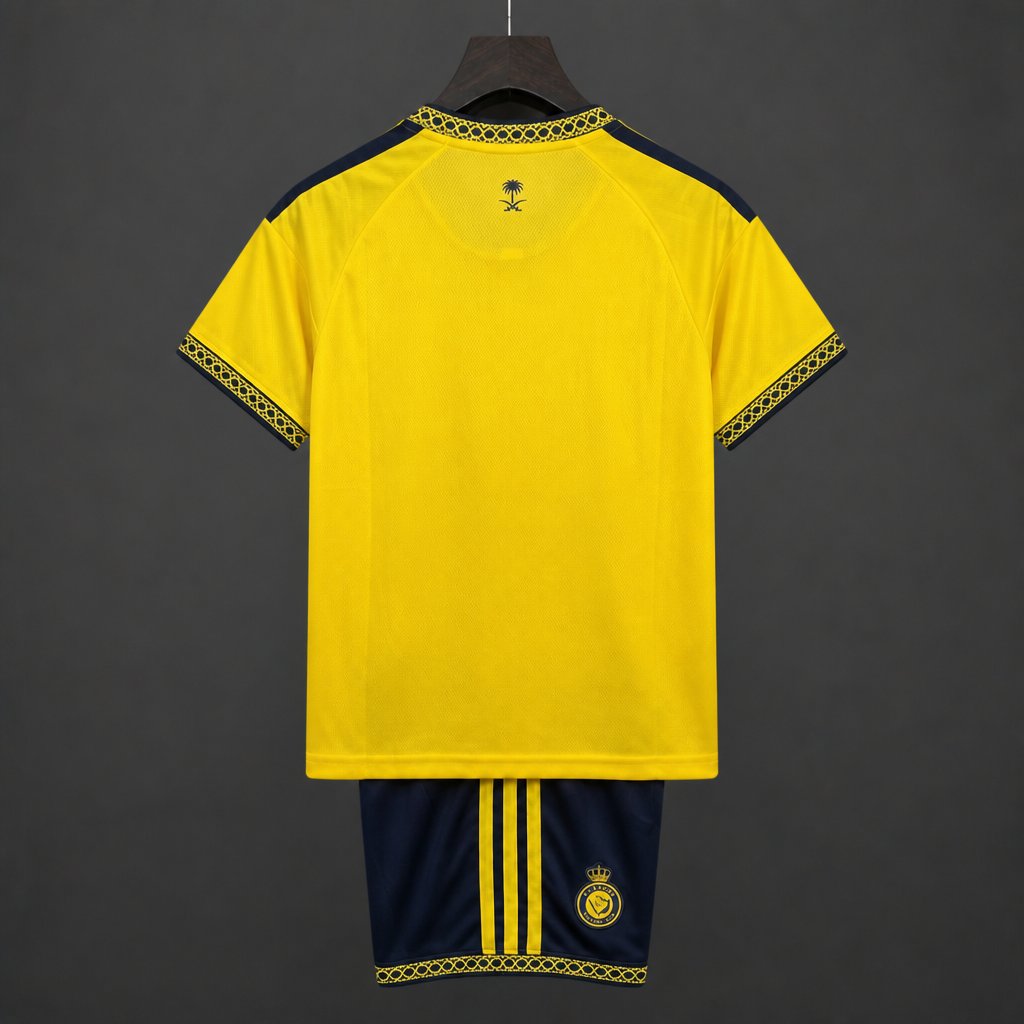 Kit Criança Al-Nassr FC 2026-27 Principal