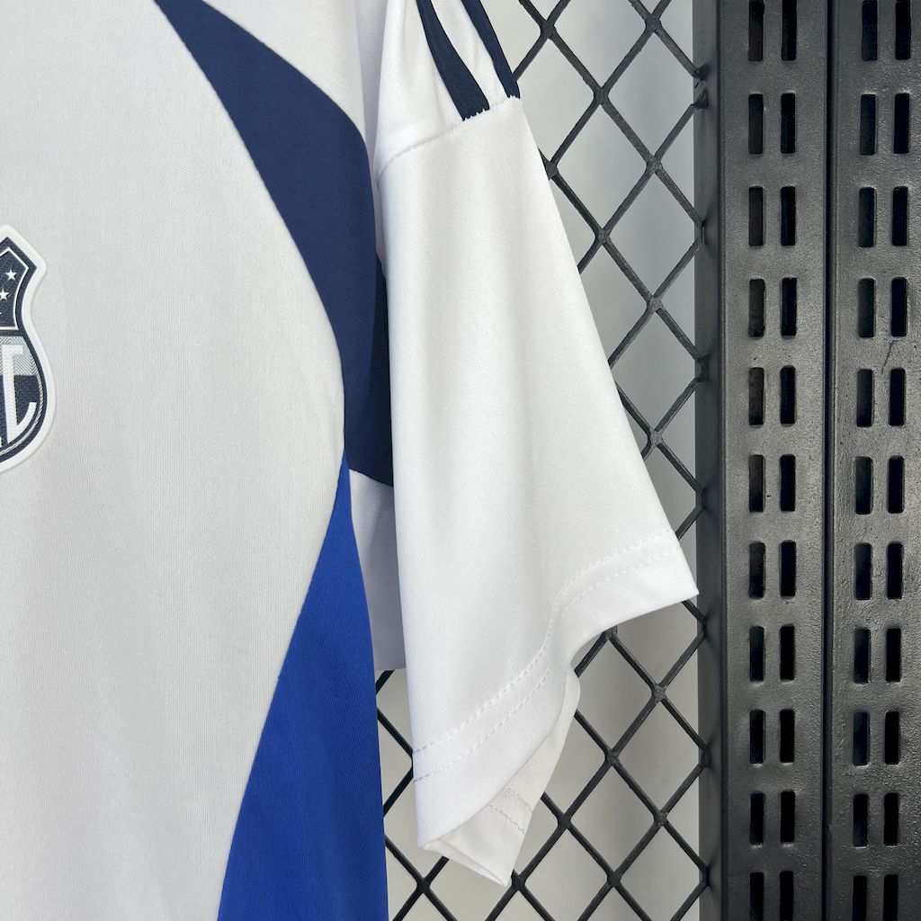Camisola Emelec 2025-26 Alternativa Branca Versão Adepto