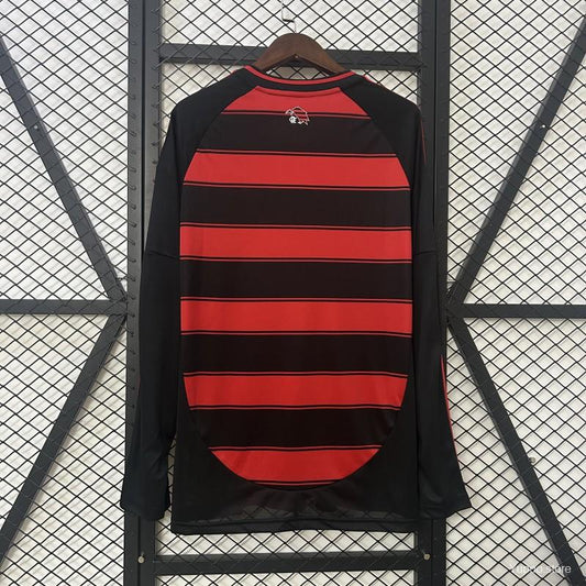 Camisola Manga Comprida CR Flamengo 2025-26 Principal Versão Adepto