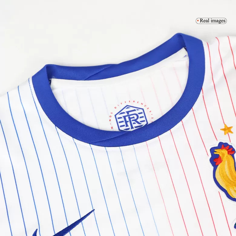 Camisola França 2024 Alternativa Branca Versão Adepto