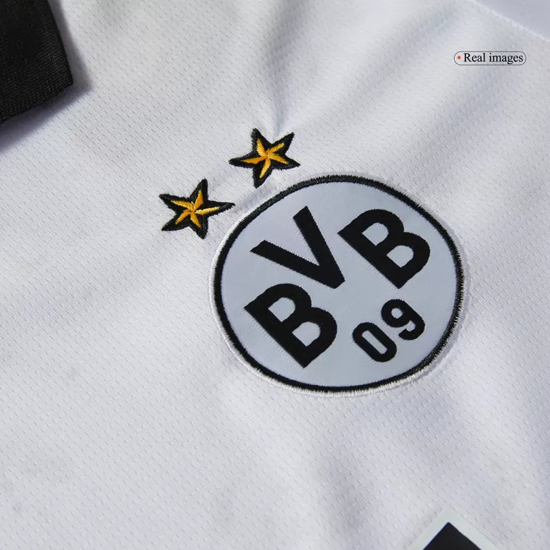 Camisola Borussia Dortmund 2024-25 Alternativa Branca Versão Adepto