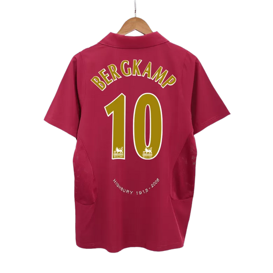 Camisola ARS 2005-06 Principal BERGKAMP #10