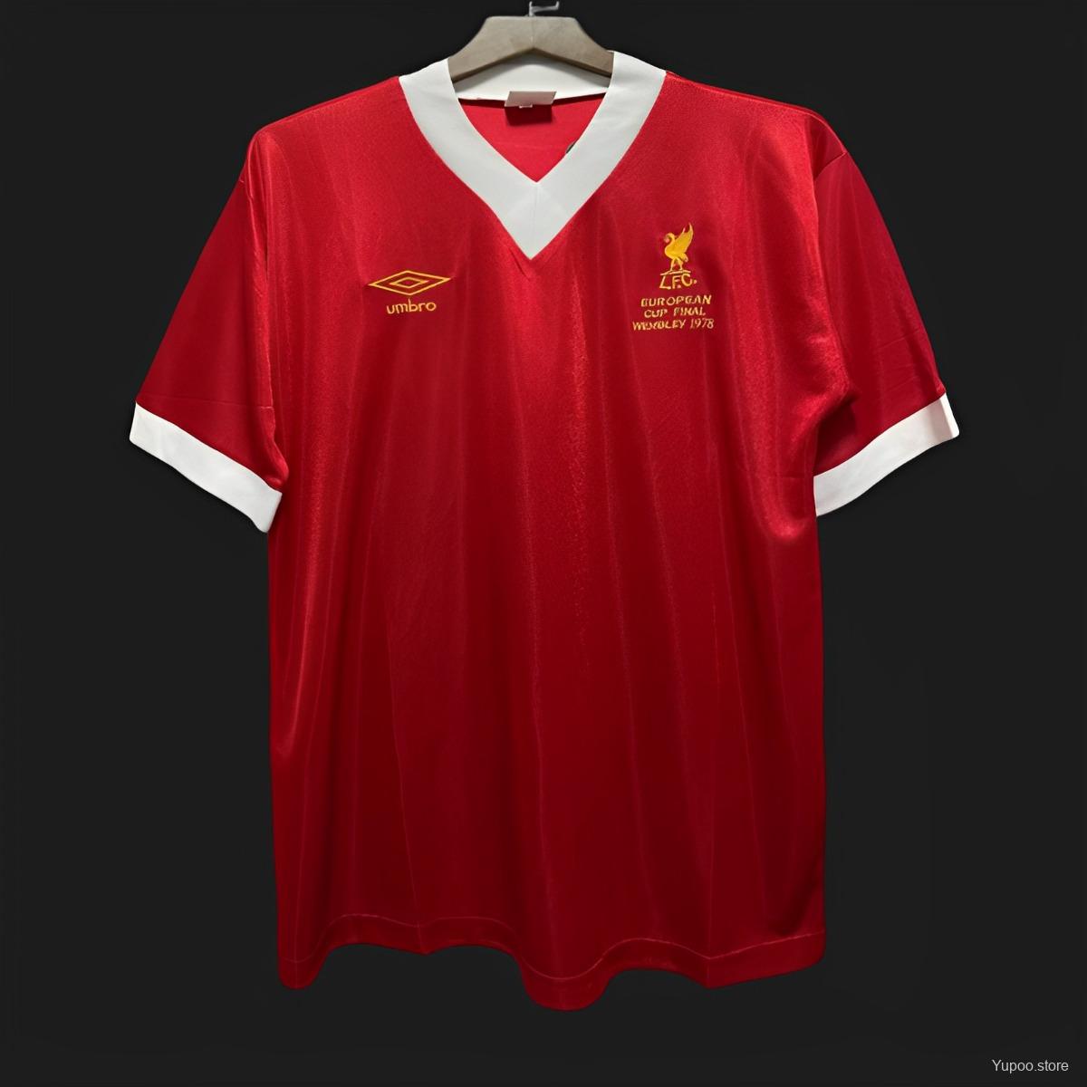 Camisola LIV 1978-79 Principal Final UCL