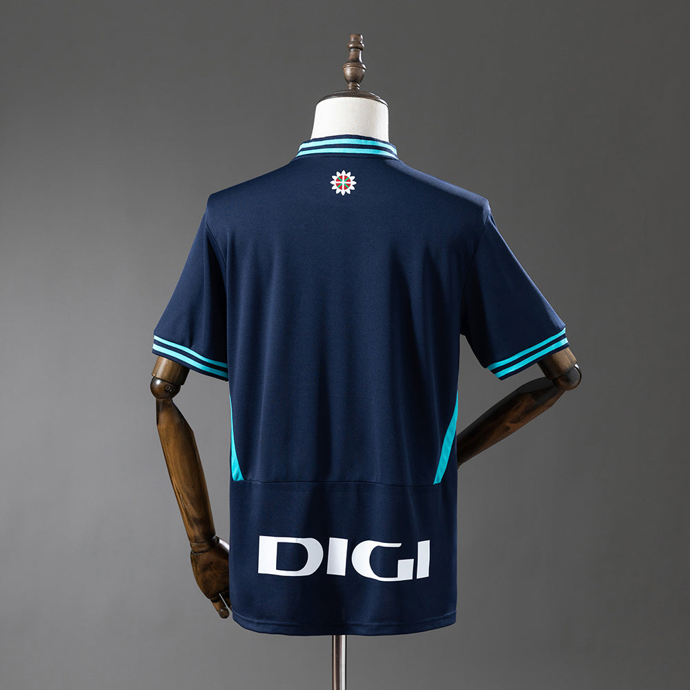 Camisola Athletic Club Bilbao 2025-26 Alternativa Azul Versão Adepto