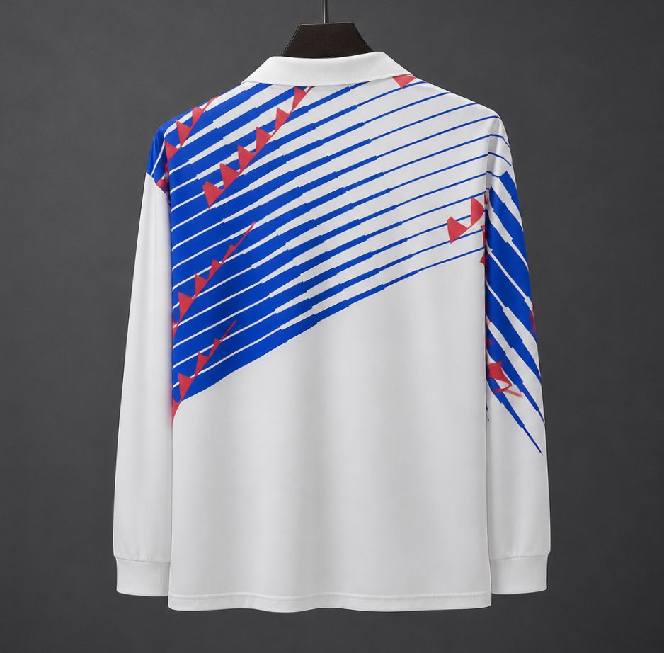Camisola Manga Comprida Japão 1994 Alternativa Branca Versão Adepto
