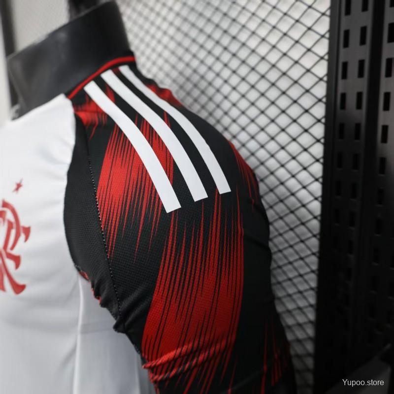 Camisola CR Flamengo 2025-26 Alternativa Branca Versão Jogador