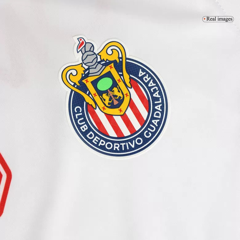 Camisola CD Chivas 2024-25 Alternativa Branca Versão Adepto