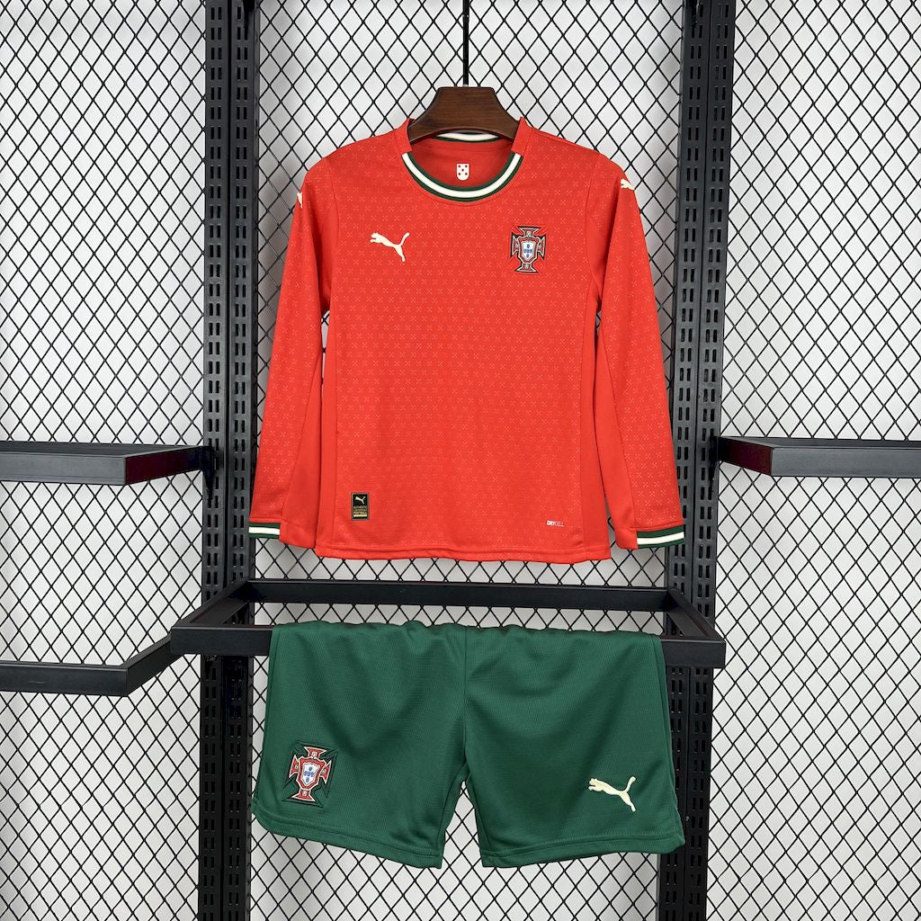 Kit Criança Manga Comprida Portugal 2025 Principal