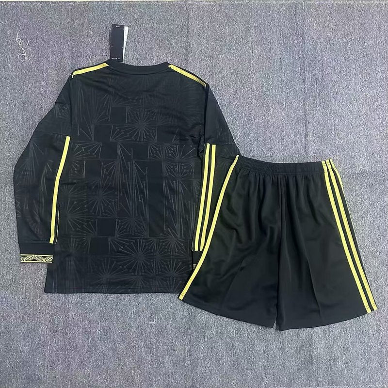 Kit Criança Manga Comprida Mexico 2025 Edição Gold-Cup