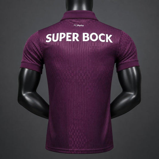 Camisola F.C.P. 2026-27 Alternativa Roxa Lisa Versão Jogador