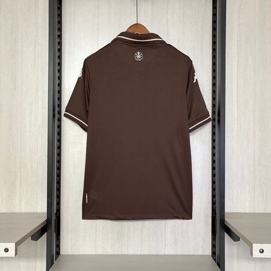 Camisola Vasco da Gama 2025-26 Alternativa Vermelha Lisa Versão Adepto