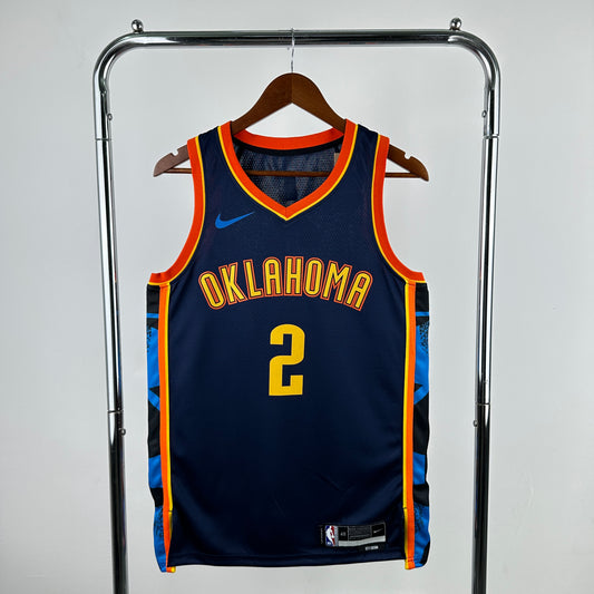 Camisola NBA 2025 Oklahoma City Thunder