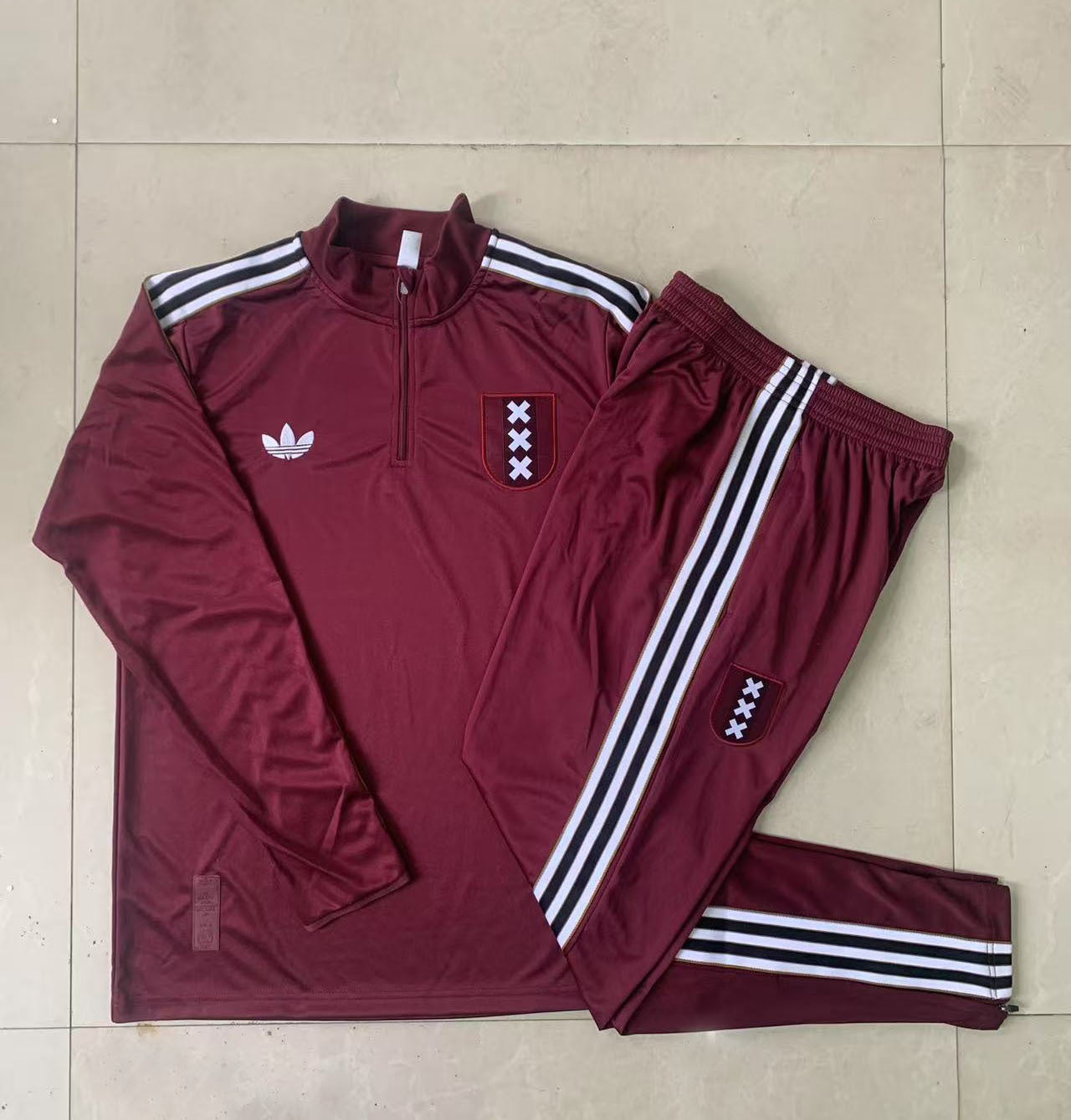 Fato de Treino AFC Ajax 2025-26 - Camisola com Fecho