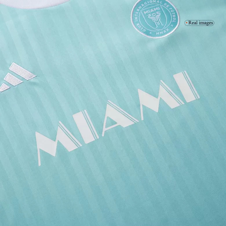 Camisola Inter Miami CF 2024-25 Alternativa Azul Versão Mulher