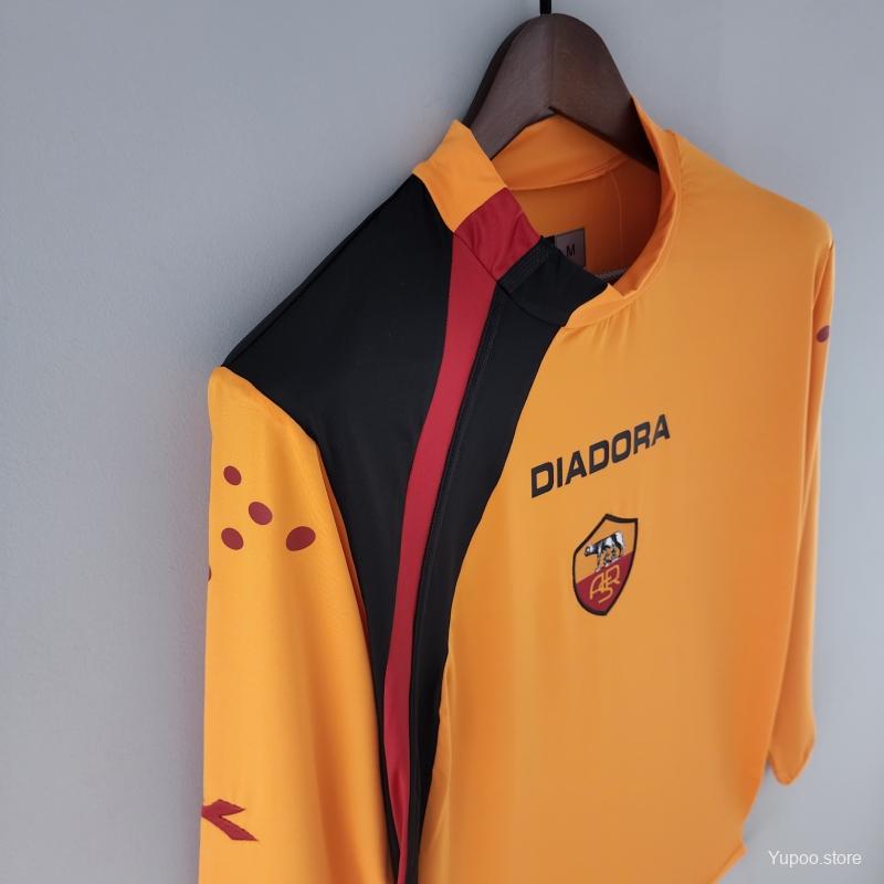 Camisola Manga Comprida AS Roma 2005-06 Alternativa