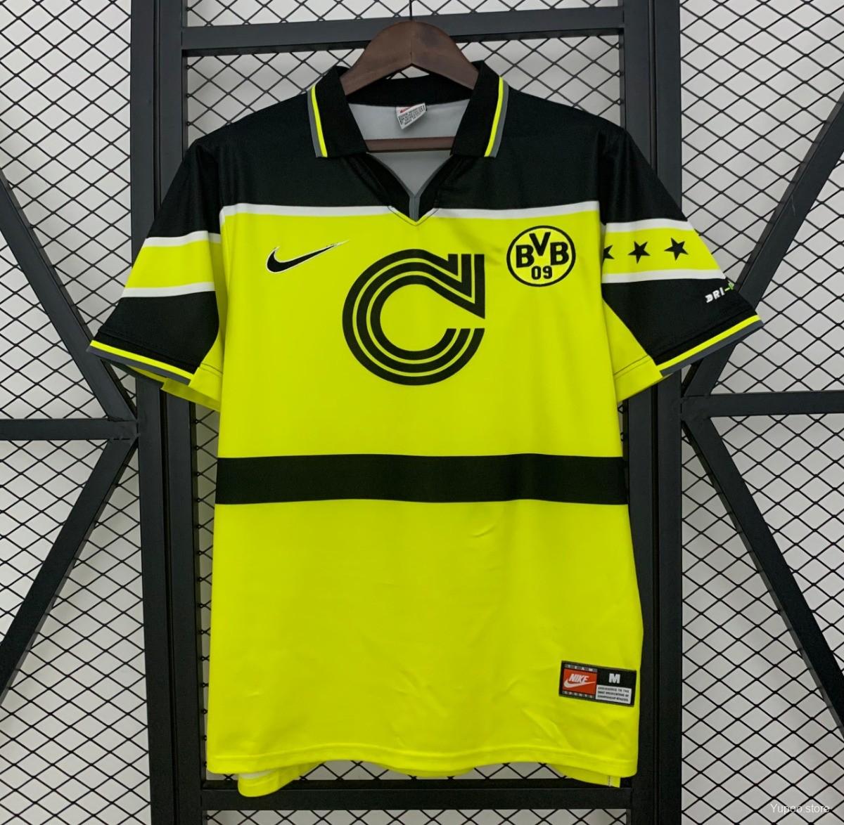 Camisola Borussia Dortmund 1996-97 Principal UCL