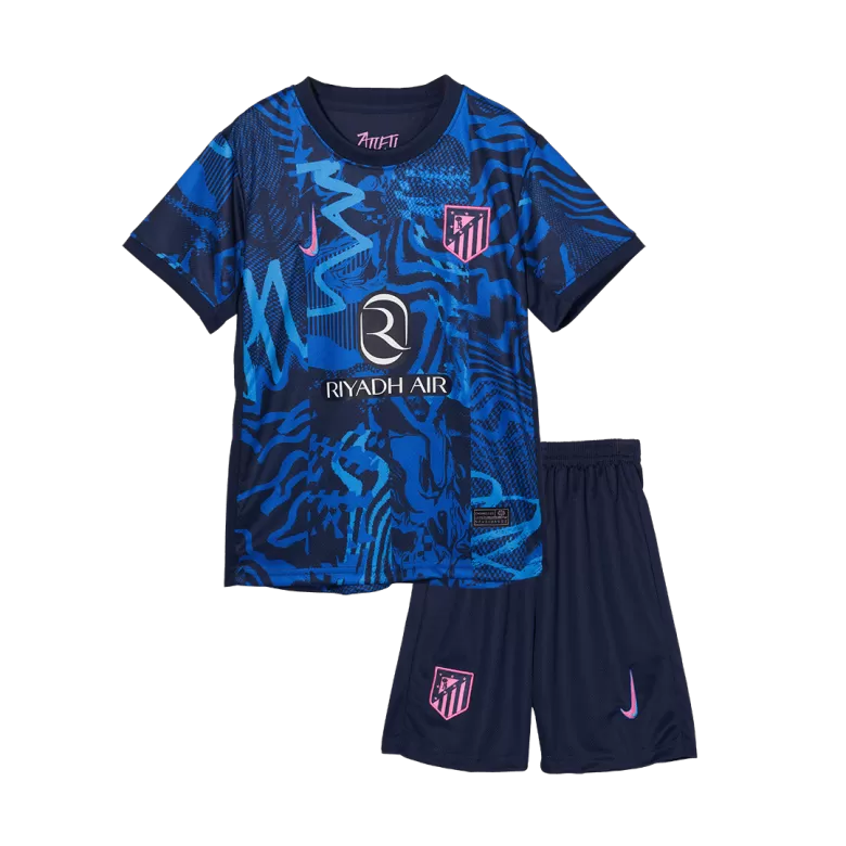 Kit Criança Atletico Madrid 2024-25 Alternativo
