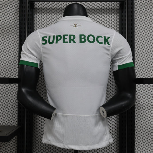 Camisola SCP 2023-24 Alternativa Branca Versão Jogador