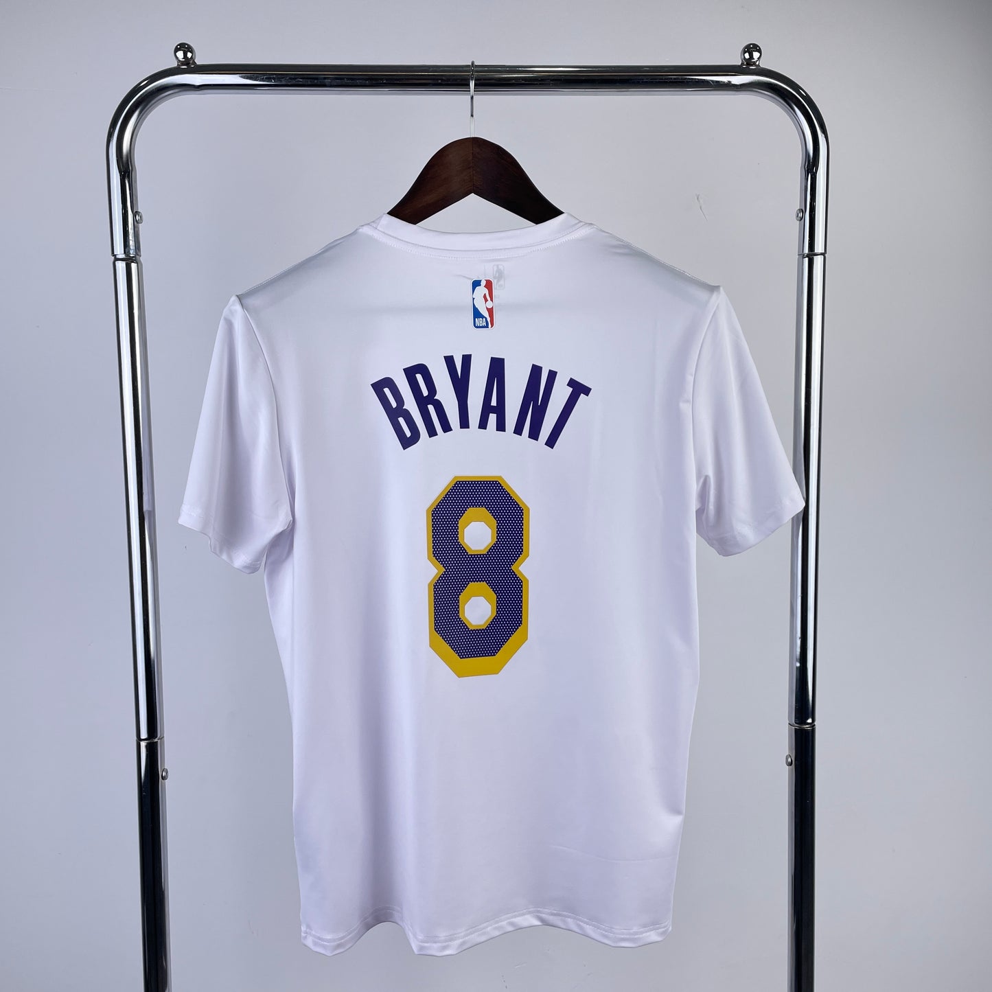 Tshirt NBA Los Angeles Lakers Dri-Fit Bryant #8 Branca