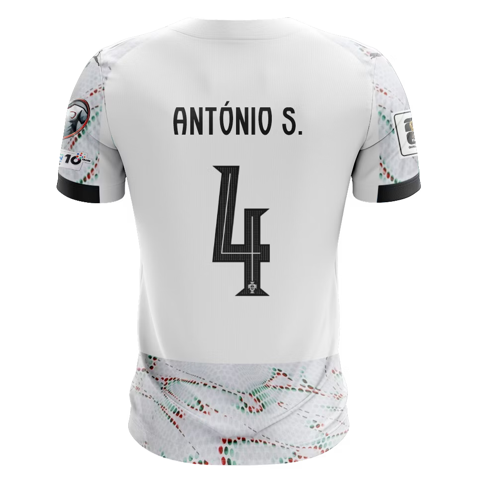 Camisola Portugal 2025 Alternativa Versão Adepto ANTÓNIO S. #4
