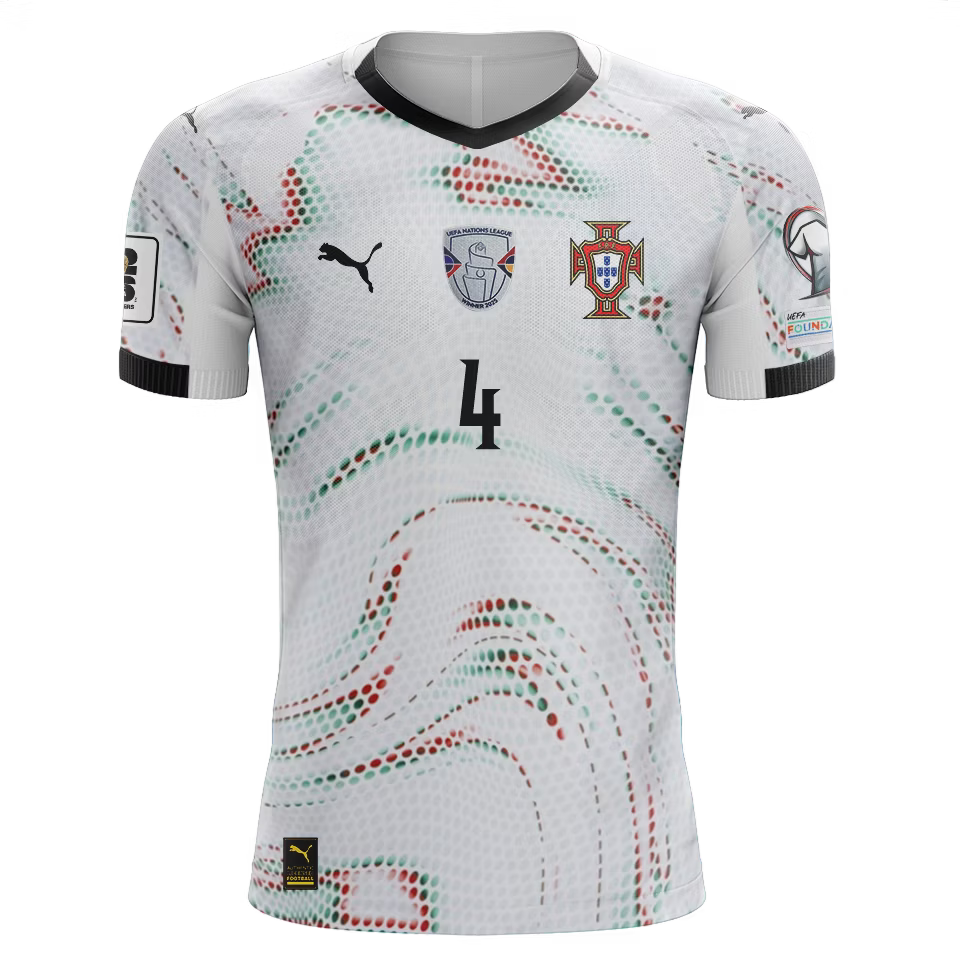 Camisola Portugal 2025 Alternativa Versão Adepto ANTÓNIO S. #4