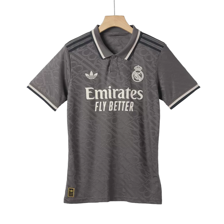 Camisola Real Madrid CF 2024-25 Alternativa Preta Versão Adepto