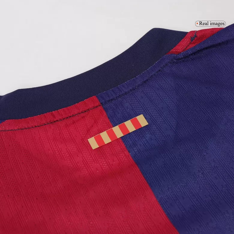 Camisola FC Barcelona 2024-25 Principal Edição 125º Aniversário Versão Adepto