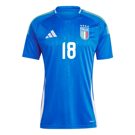 Camisola Italia 2024 Principal Versão Adepto BARELLA #18