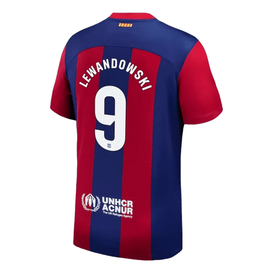 Camisola FC Barcelona 2023-24 Principal LEWANDOWSKI #9