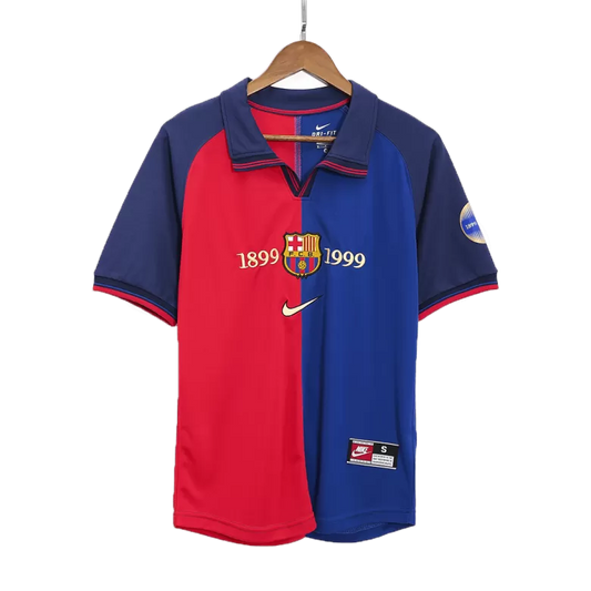 Camisola FC Barcelona 1999-00 Principal RIVALDO #11