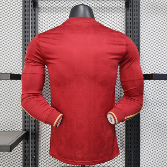 Camisola Manga Comprida FC Bayern Munique 2024-25 Edição 125º Aniversario Versão Jogador