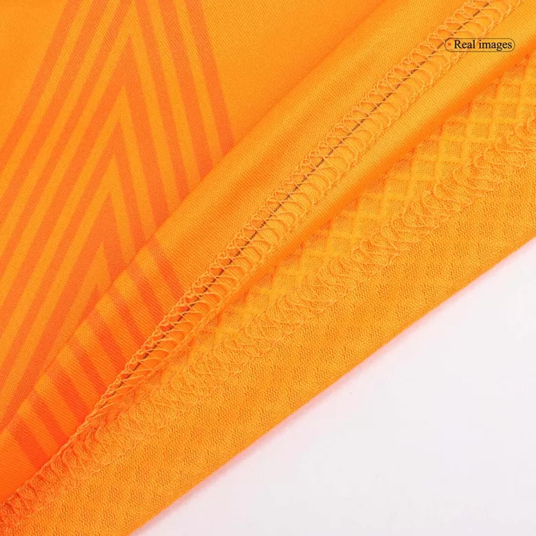 Camisola Real Madrid CF 2024-25 Alternativa Laranja Versão Adepto RODRYGO #11