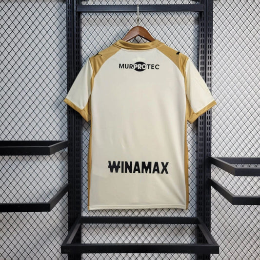 Camisola RC Lens 2025-26 Alternativa Beje Versão Adepto