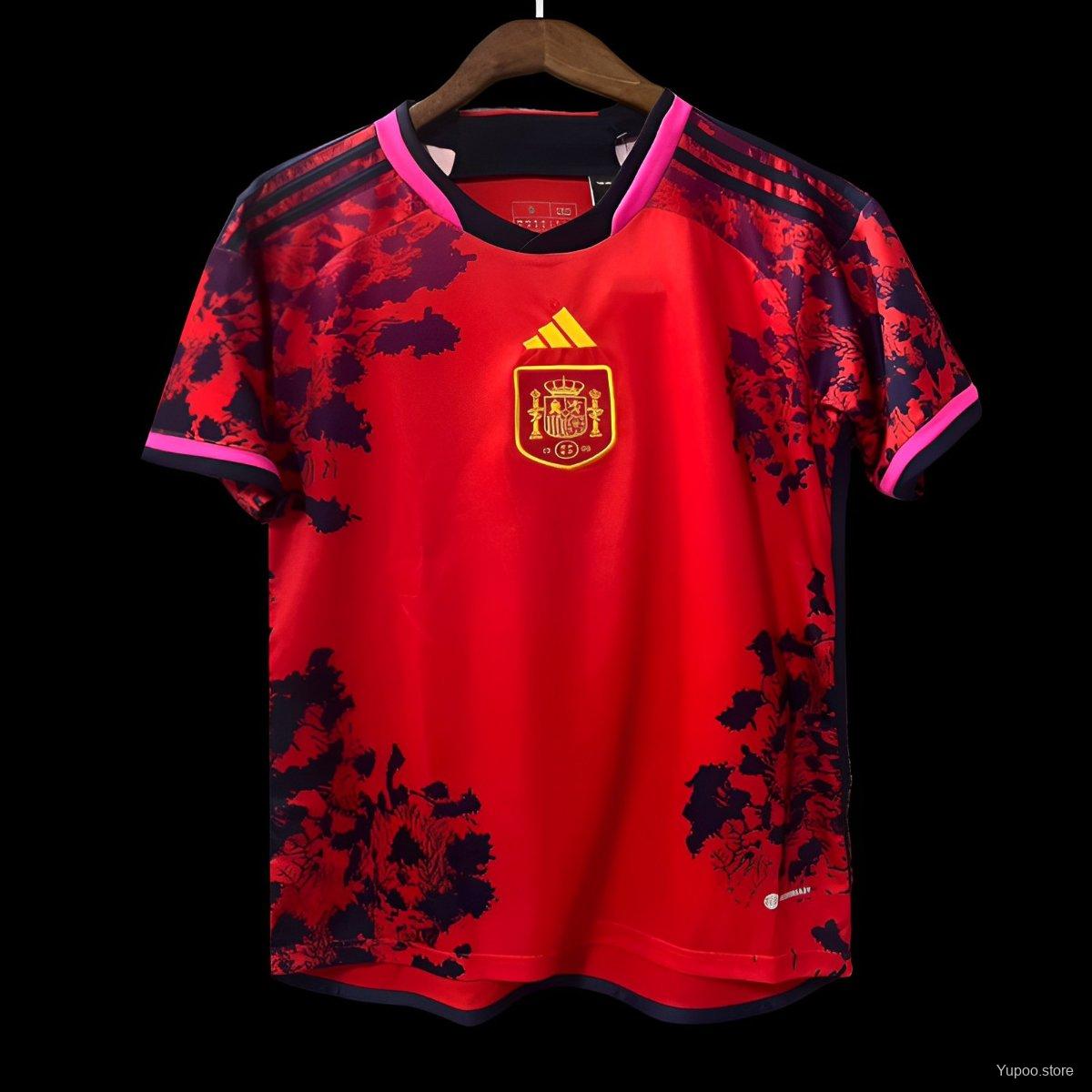 Camisola Espanha 2024 Edição Especial Versão Adepto