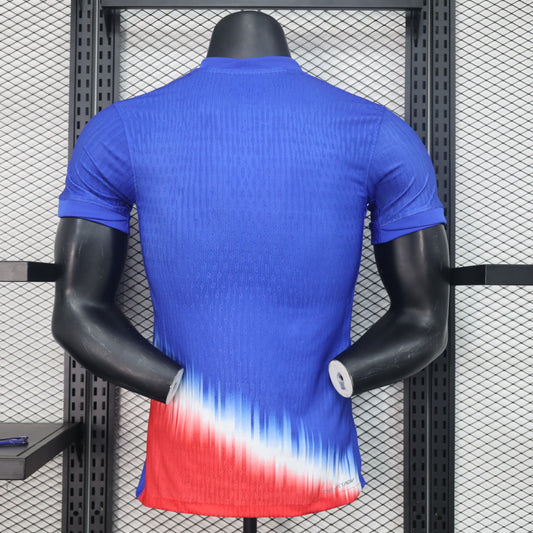 Camisola USA 2024 Alternativa Azul Versão Jogador