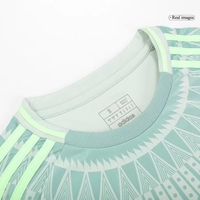 Camisola Manga Comprida Mexico 2024 Alternativa Verde Versão Adepto