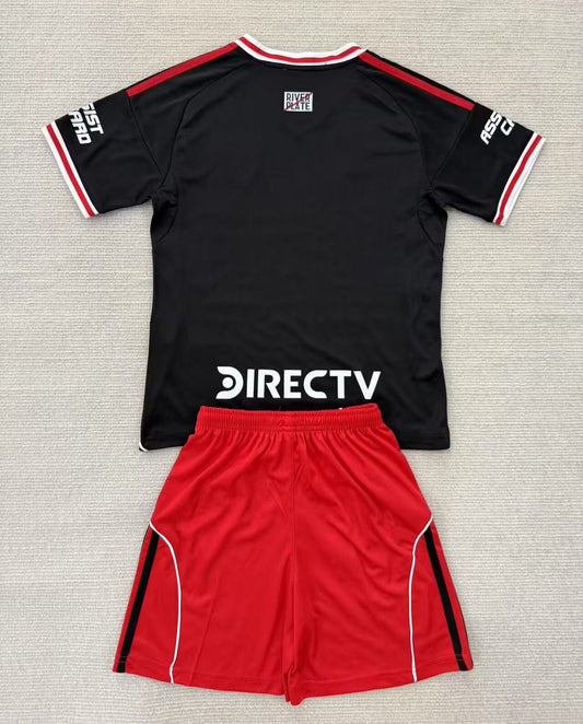 Kit Criança CA River Plate 2025-26 Alternativo CWC