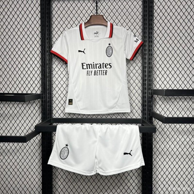 Kit Criança AC Milan 2024-25 Alternativo