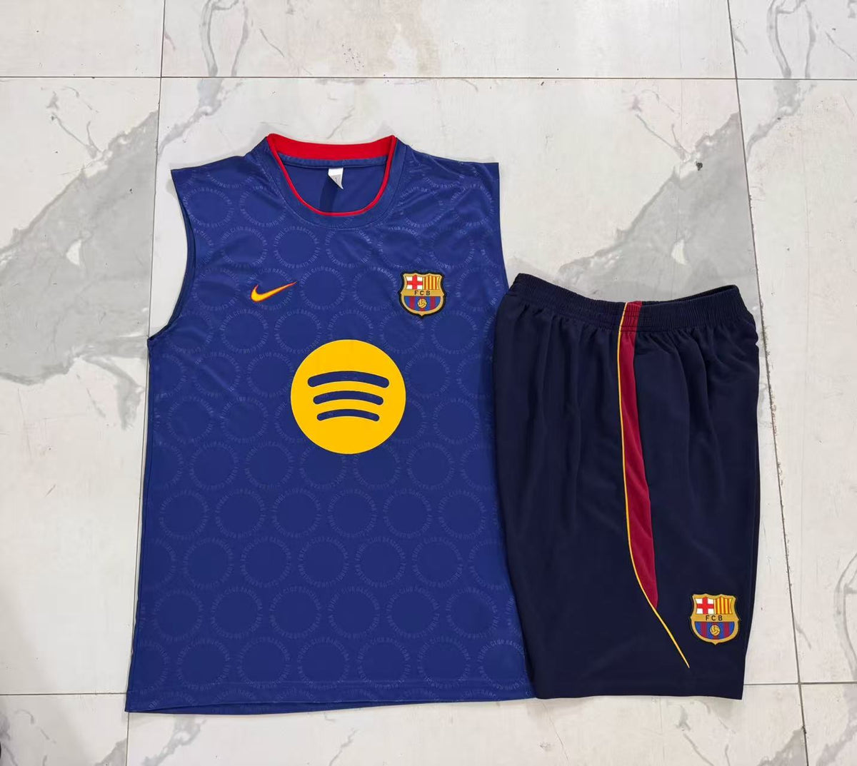 Kit Treino Manga Cava FC Barcelona 2026-27