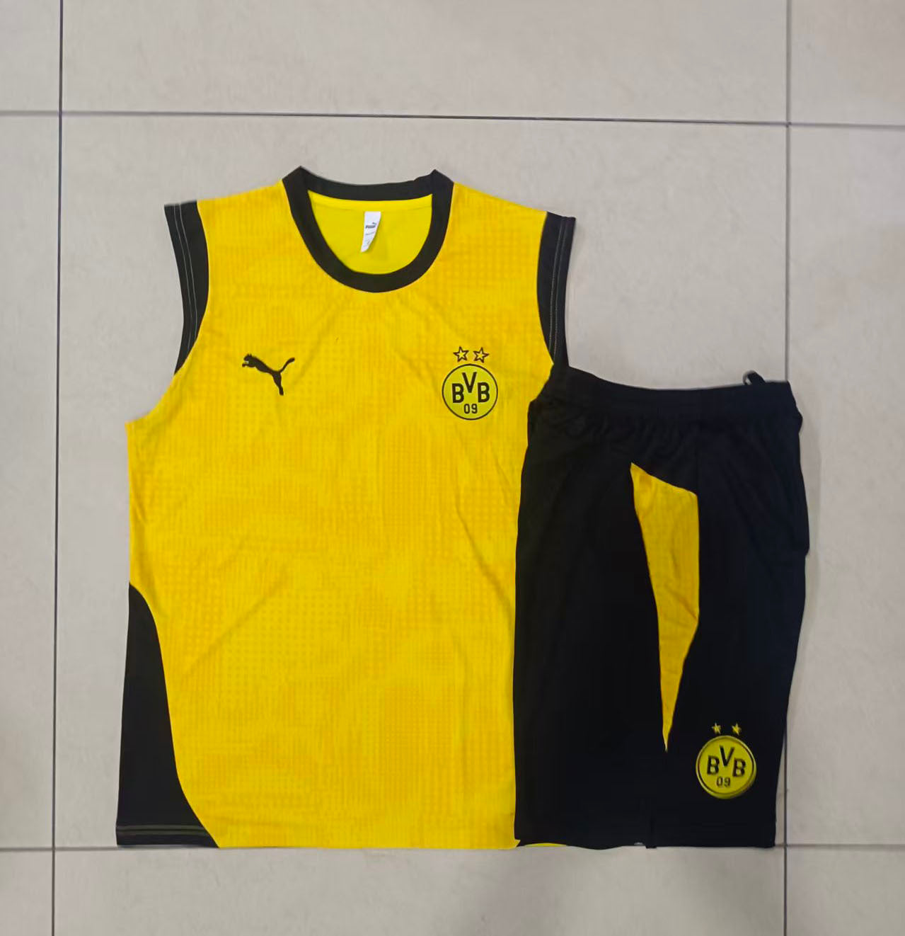 Kit Treino Manga Cava Borussia Dortmund 2025-26