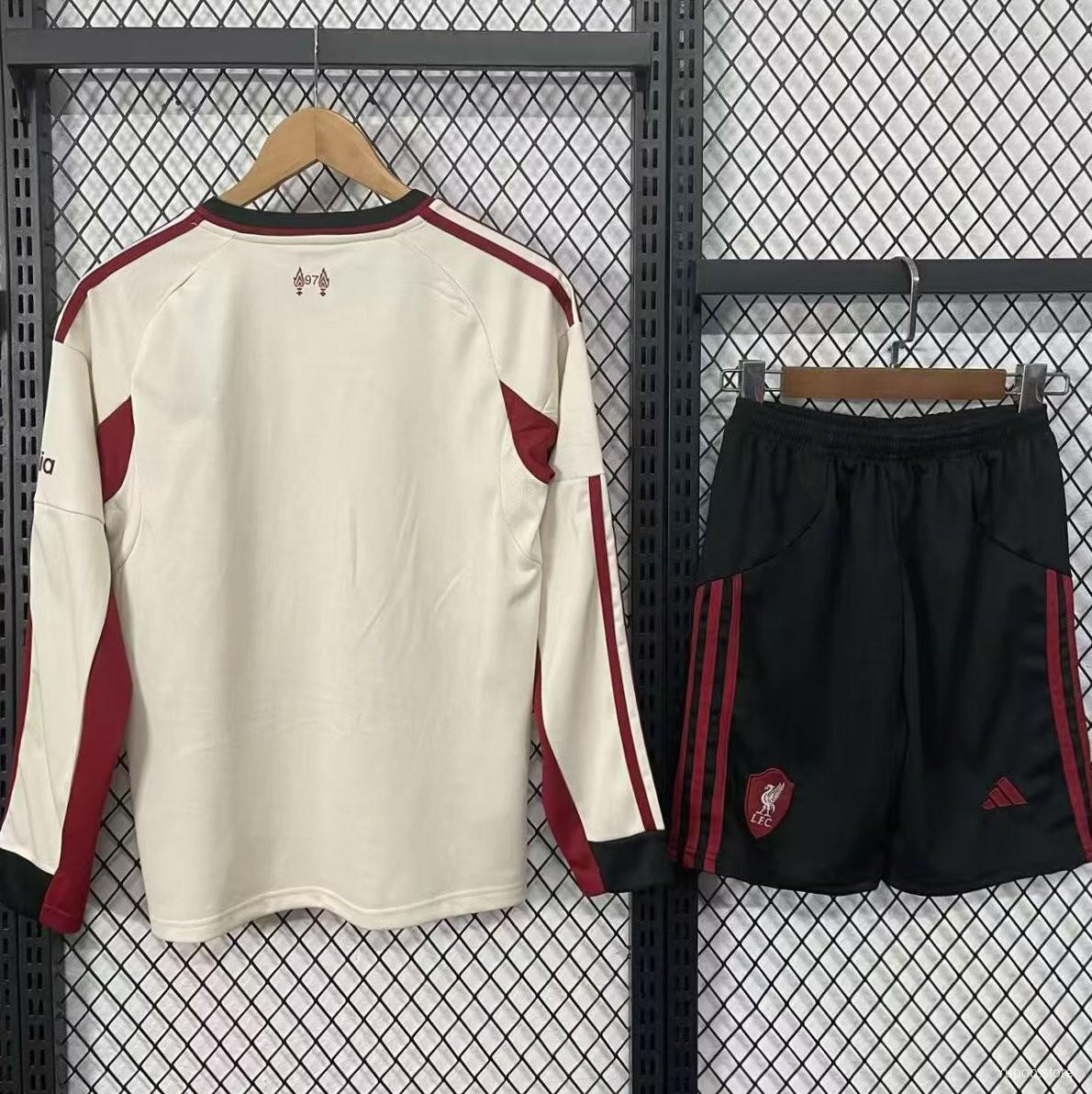 Kit Criança Manga Comprida LIV 2025-26 Alternativo