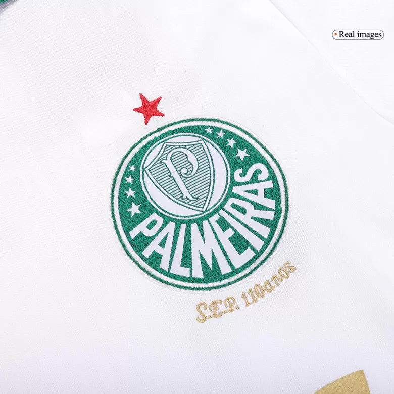 Camisola SE Palmeiras 2024-25 Alternativa Branca Versão Adepto