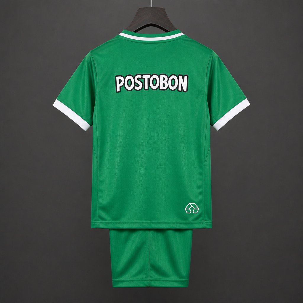 Kit Criança Atletico Nacional 2026-27 Principal