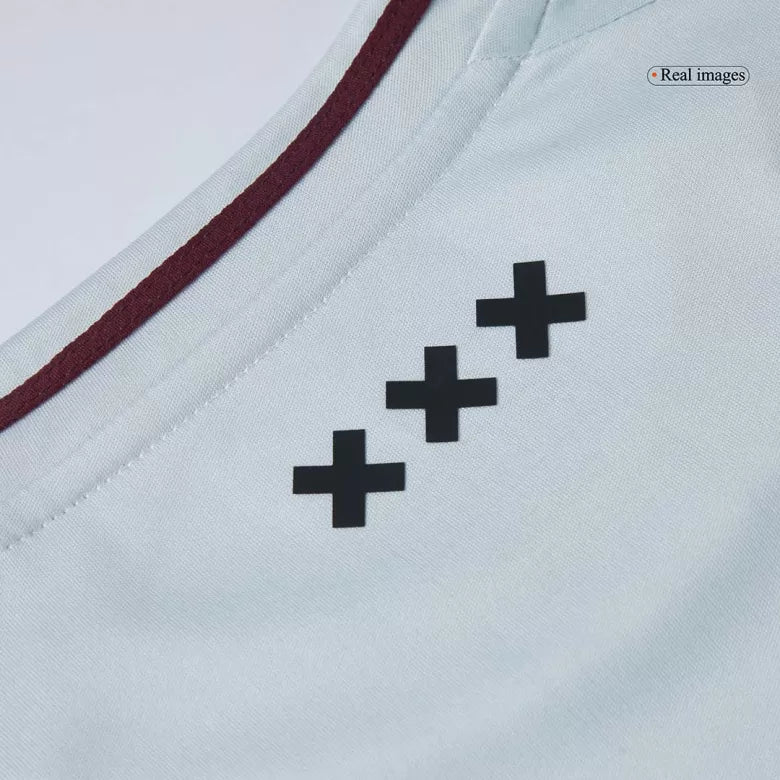 Camisola AFC Ajax 2024-25 Alternativa Branca Versão Adepto