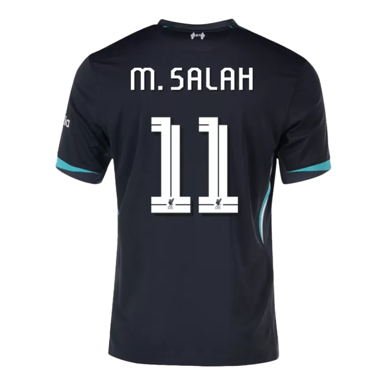 Camisola LIV 2024-25 Alternativa Preta UCL Versão Adepto M.SALAH #11
