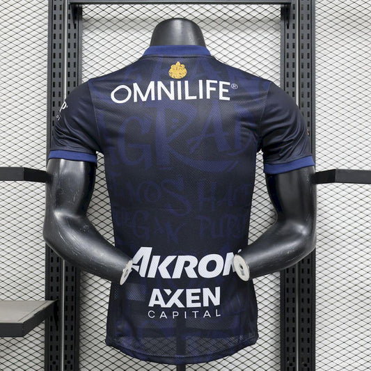 Camisola CD Chivas 2024-25 Alternativa Azul Versão Jogador