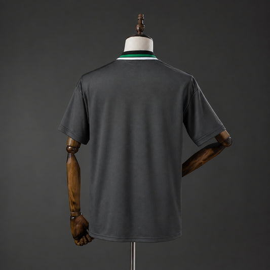 Camisola Celtic FC 1995-96 Alternativa Preta Versão Adepto