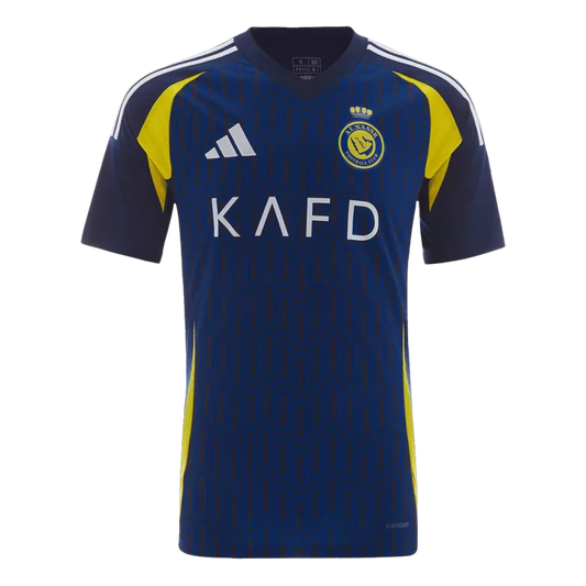 Camisola Al-Nassr 2024-25 Alternativa Azul Versão Adepto RONALDO #7