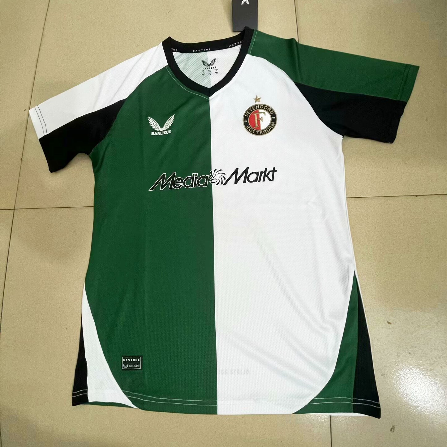 Camisola Feyenoord 2024-25 Alternativa Verde Versão Adepto